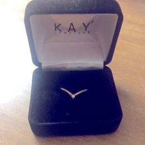 Kay Jeweler’s Rose Gold Diamond accent rings